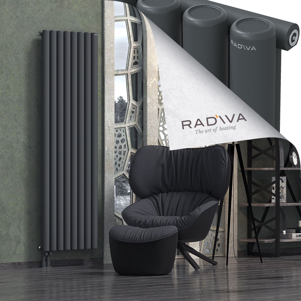 Mati Aluminium Radiator 1900x588 Dark Anthracite - 3