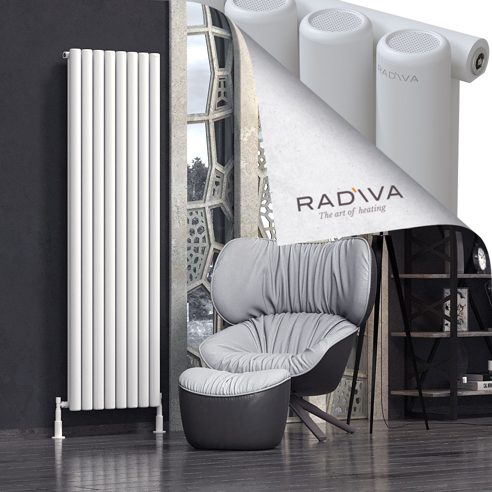 Mati Aluminium Radiator 1900x588 White - 1