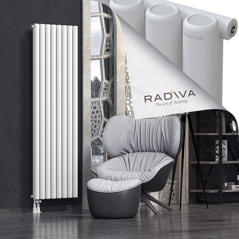 Mati Aluminium Radiator 1900x588 White - 3