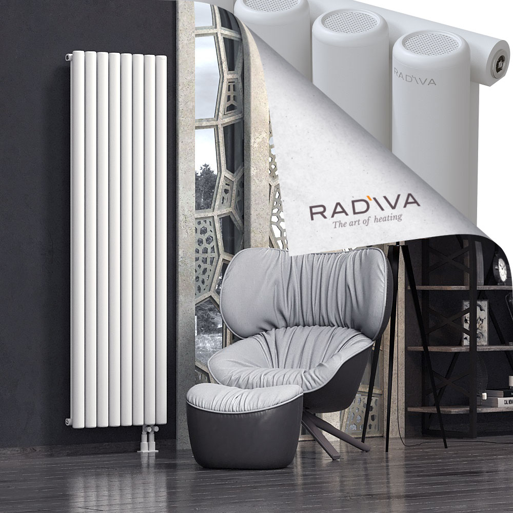 Mati Aluminium Radiator 1900x588 White - 4