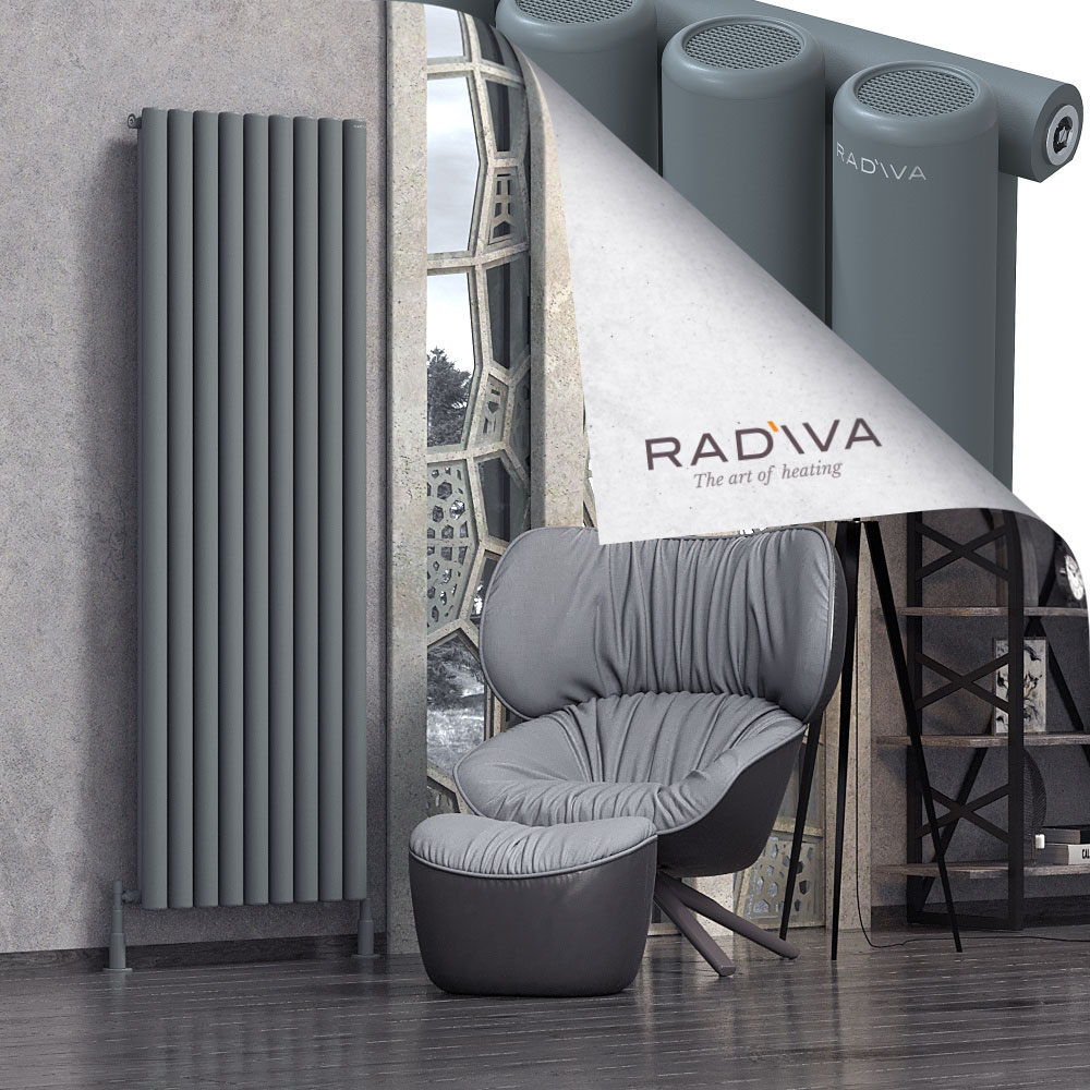 Mati Aluminium Radiator 1900x662 Anthracite - 1