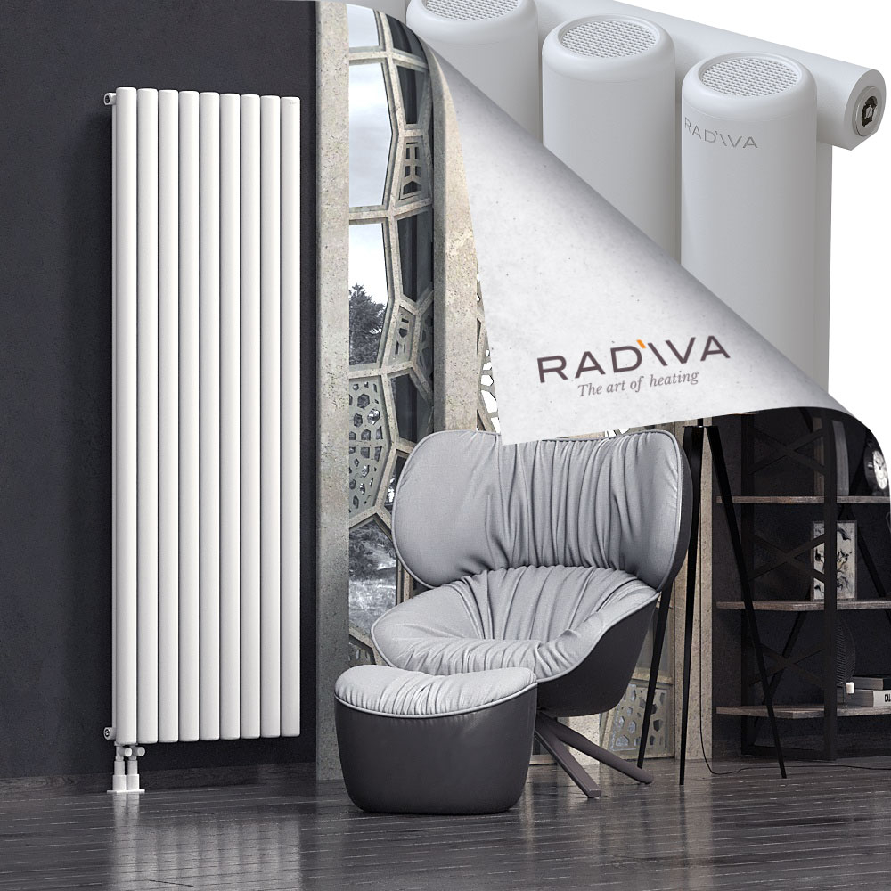 Mati Aluminium Radiator 1900x662 White - 3