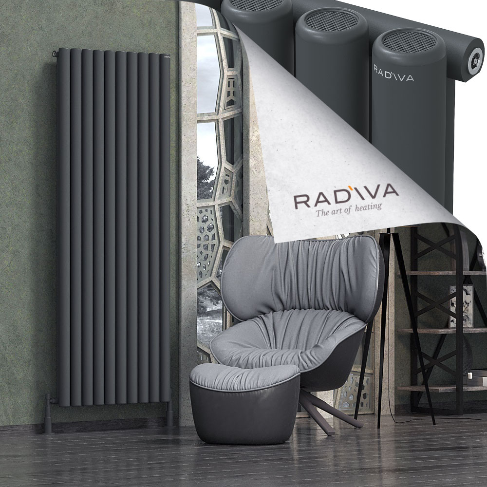 Mati Aluminium Radiator 1900x736 Dark Anthracite - 1