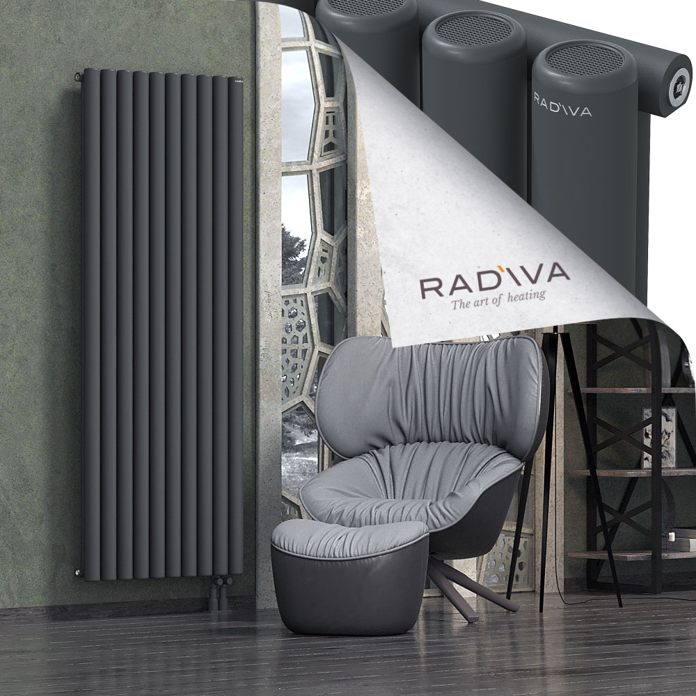 Mati Aluminium Radiator 1900x736 Dark Anthracite - 4