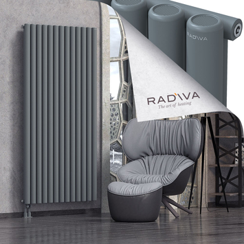 Mati Aluminium Radiator 1900x958 Anthracite Bottom Left 50mm