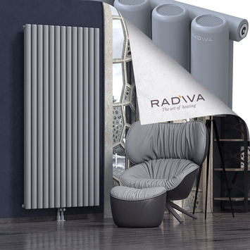 Mati Aluminium Radiator 1900x958 Grey Bottom Middle 50mm