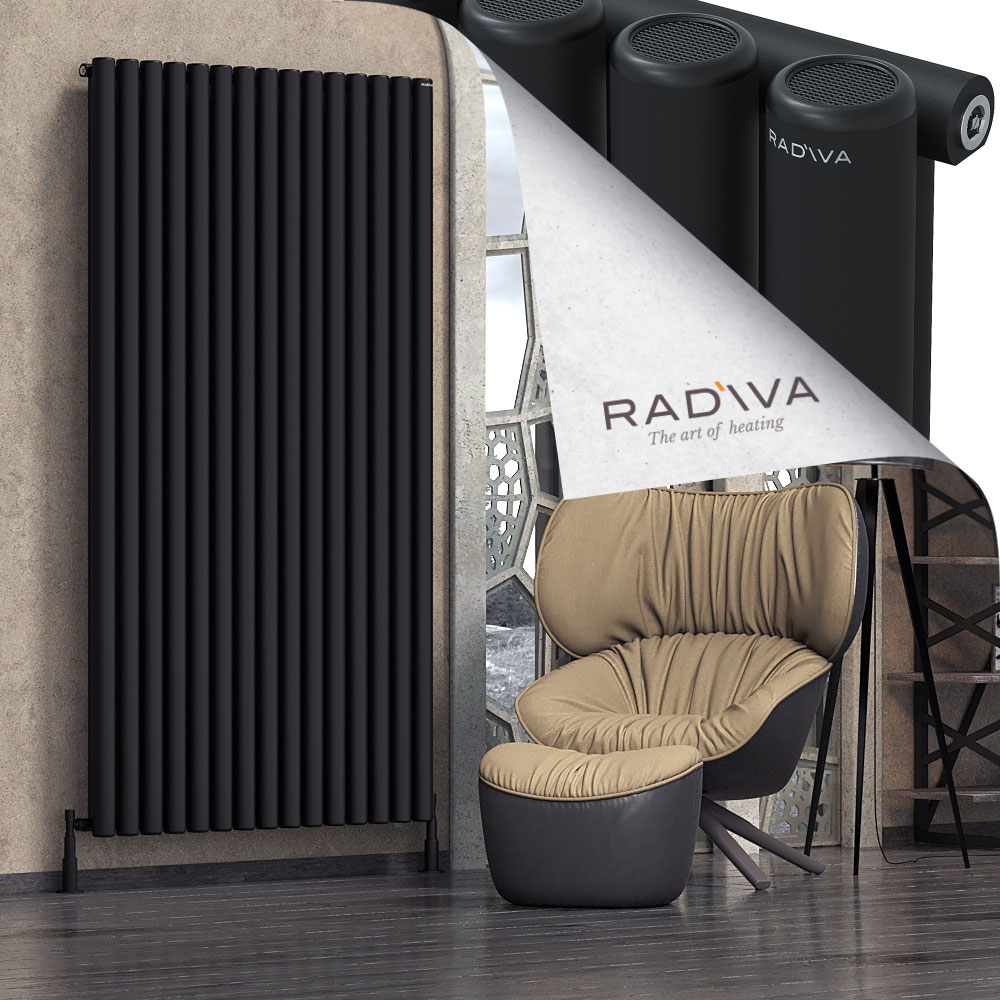 Mati Aluminium Radiator 2000x1106 Black - 1