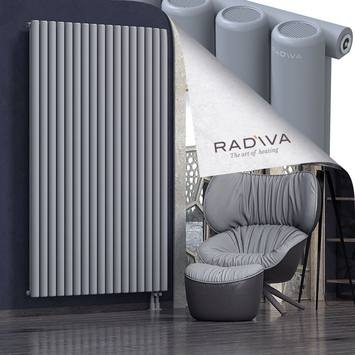 Mati Aluminium Radiator 2000x1254 Grey Bottom Right 50mm