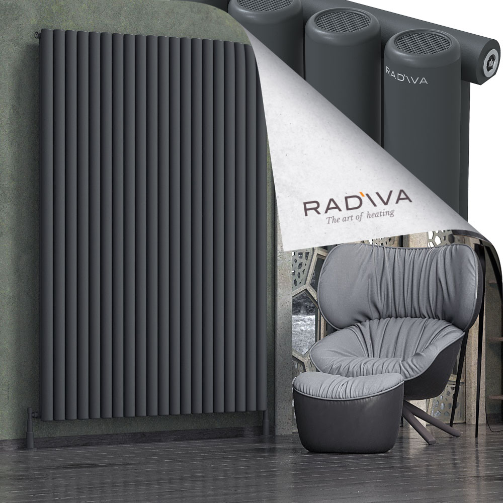 Mati Aluminium Radiator 2000x1476 Dark Anthracite - 1