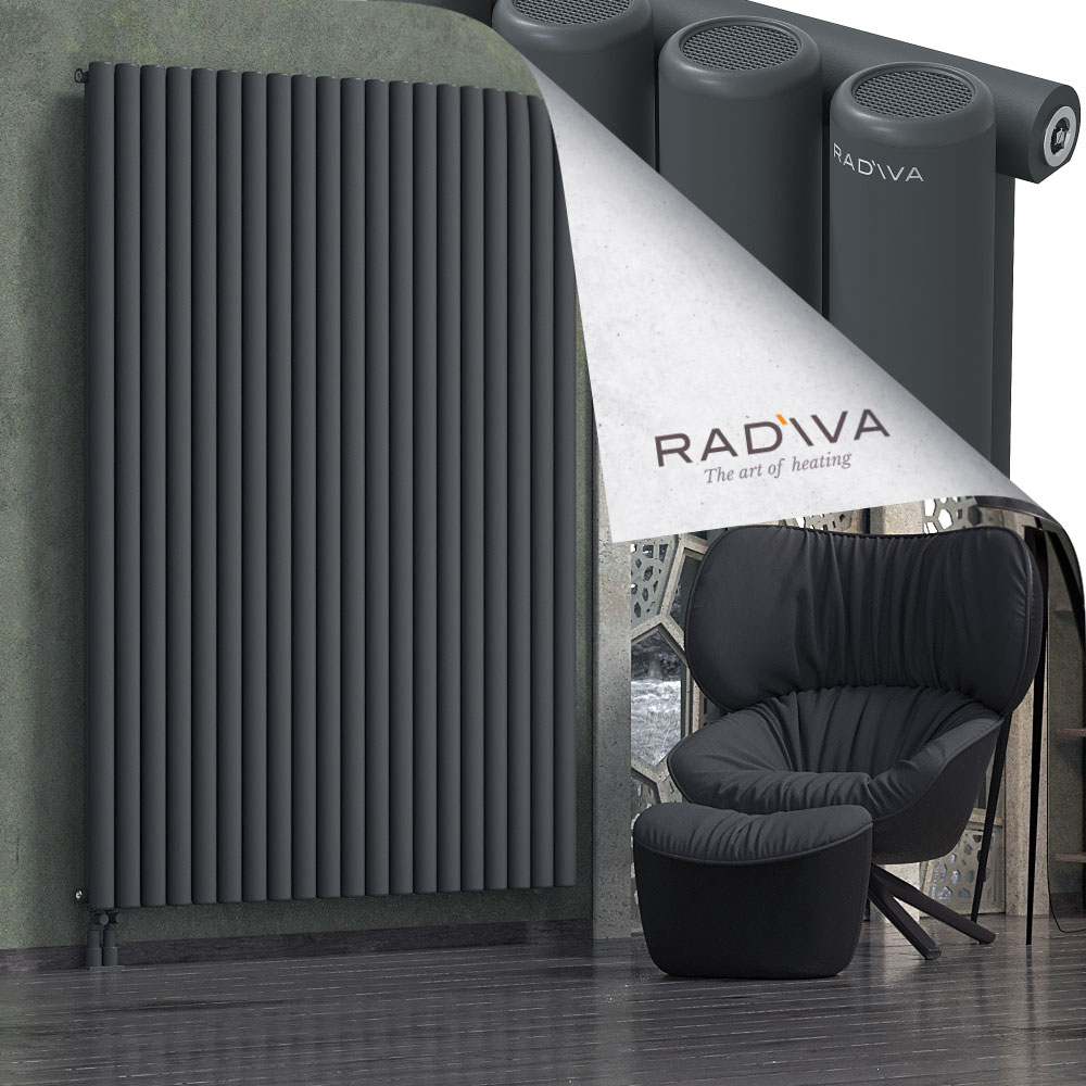 Mati Aluminium Radiator 2000x1476 Dark Anthracite - 3