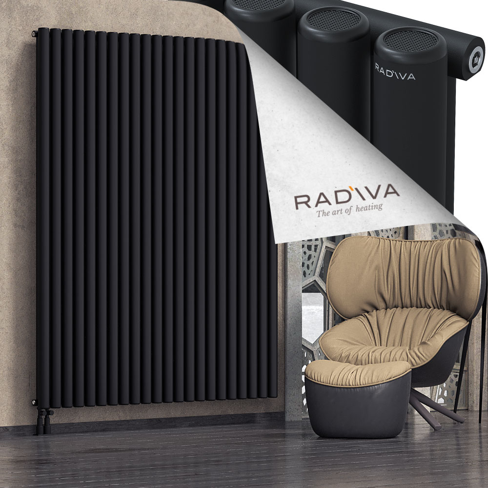 Mati Aluminium Radiator 2000x1624 Black - 3