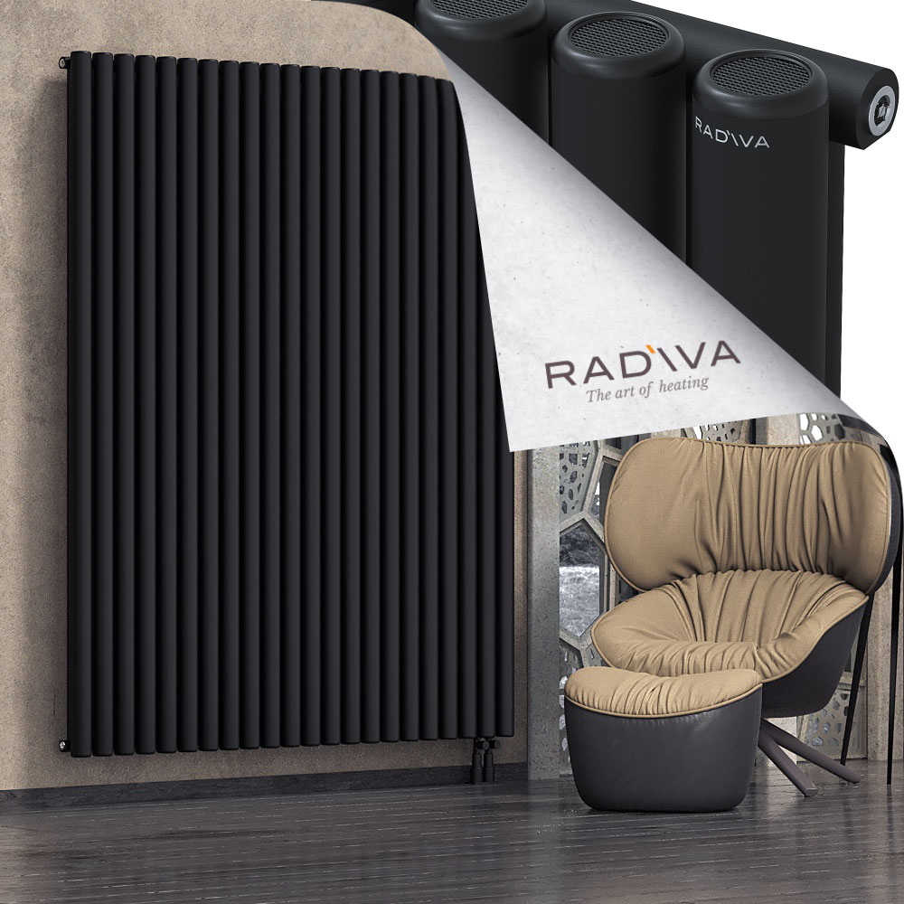 Mati Aluminium Radiator 2000x1624 Black - 4