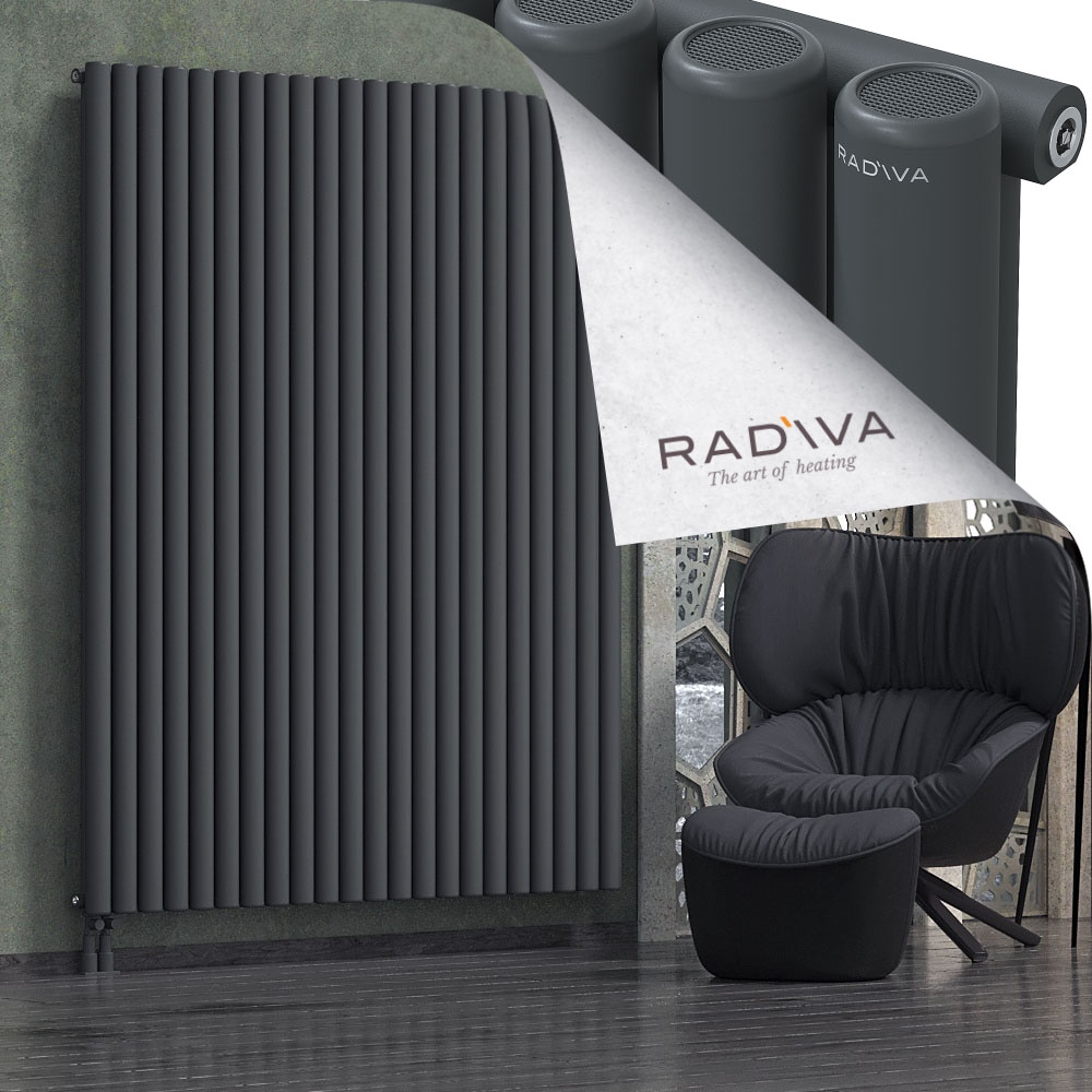 Mati Aluminium Radiator 2000x1624 Dark Anthracite - 3