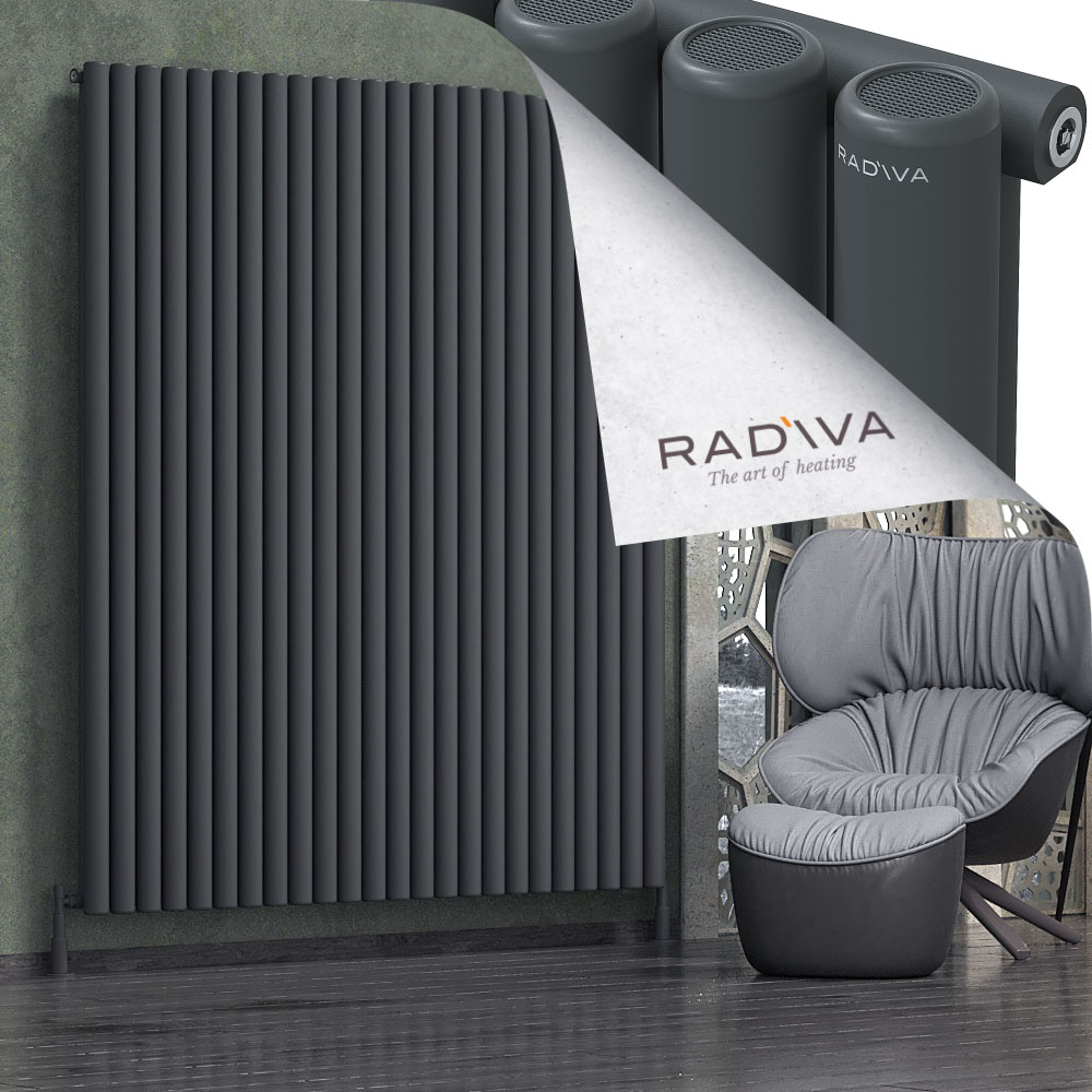 Mati Aluminium Radiator 2000x1772 Dark Anthracite - 1