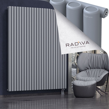 Mati Aluminium Radiator 2000x1772 Grey Bottom Right 50mm