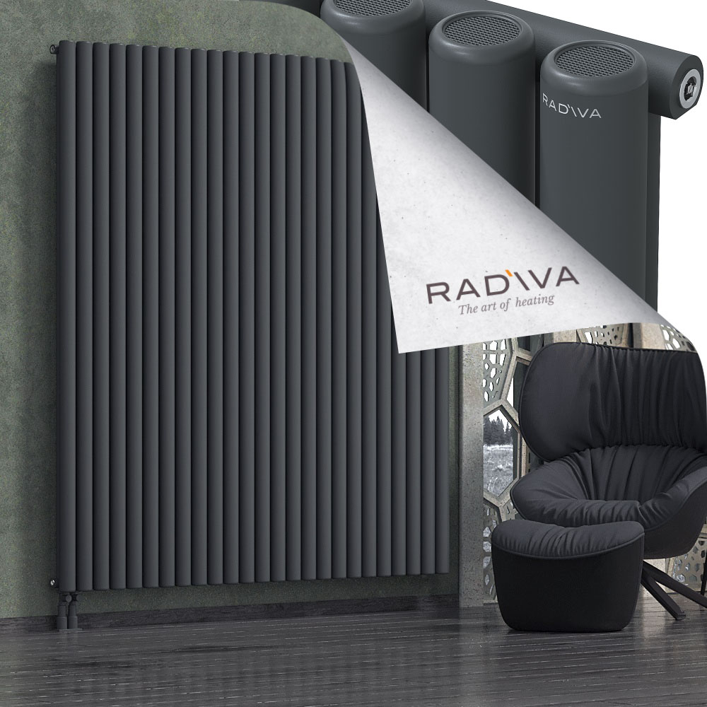 Mati Aluminium Radiator 2000x1846 Dark Anthracite - 3
