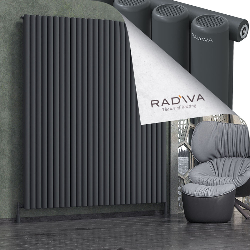 Mati Aluminium Radiator 2000x1920 Dark Anthracite