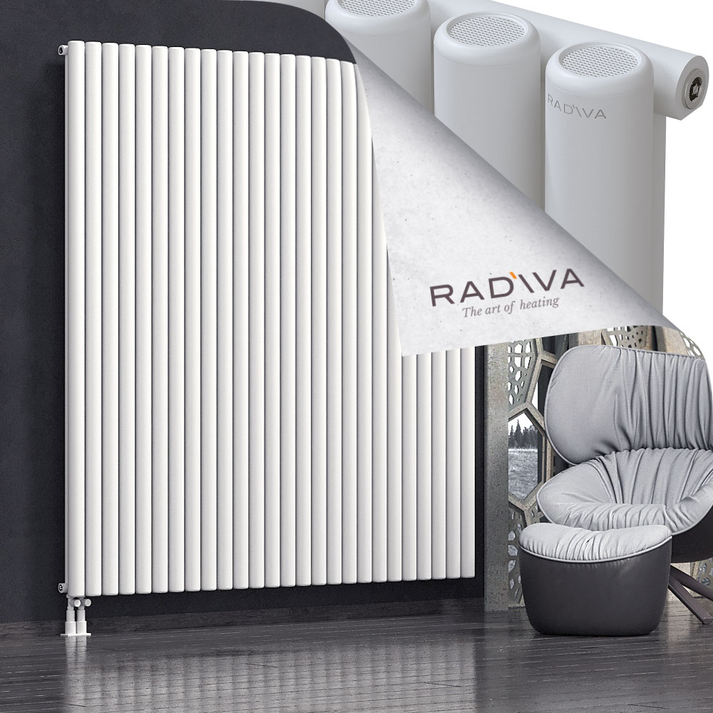 Mati Aluminium Radiator 2000x1920 White - 3