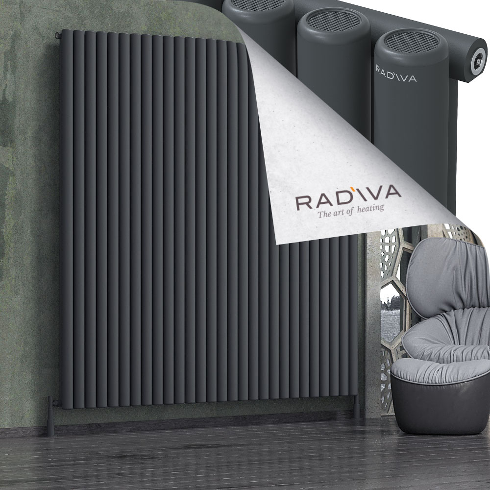 Mati Aluminium Radiator 2000x2068 Dark Anthracite - 1