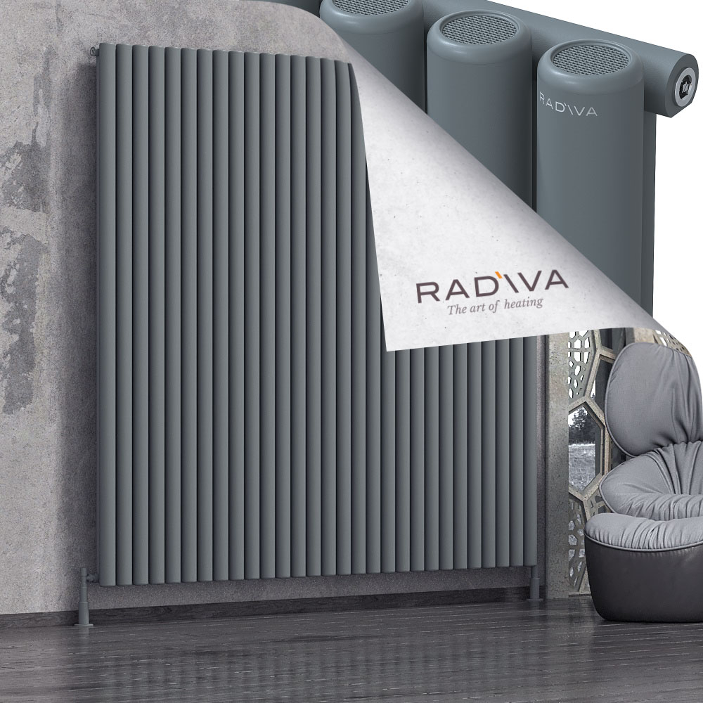 Mati Aluminium Radiator 2000x2142 Anthracite - 1