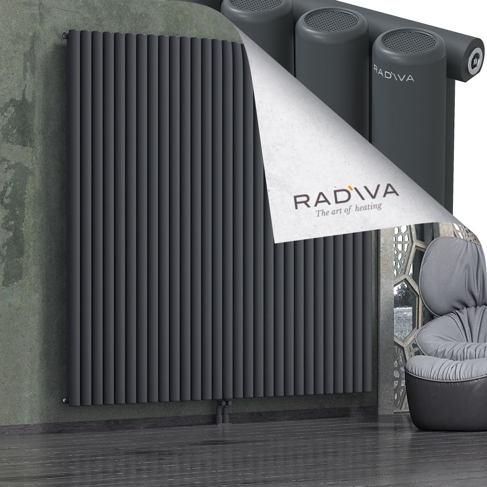 Mati Aluminium Radiator 2000x2142 Dark Anthracite - 2