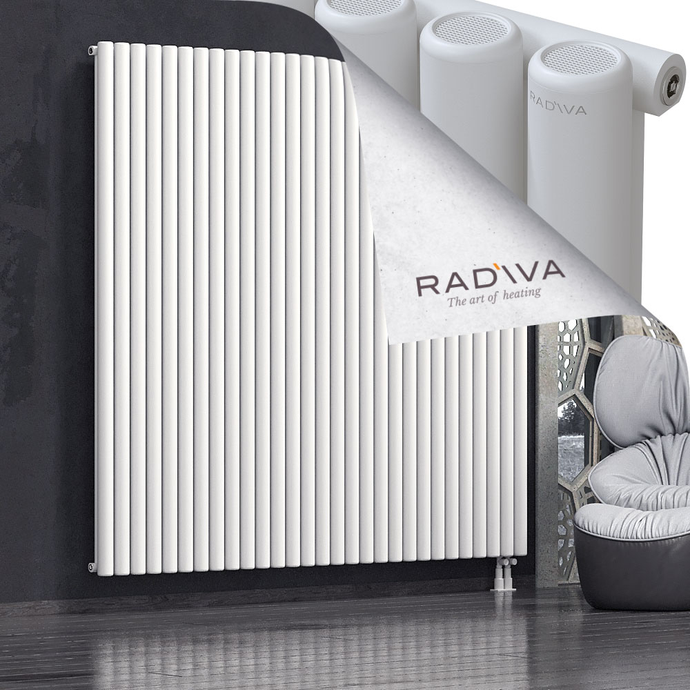 Mati Aluminium Radiator 2000x2142 White - 4