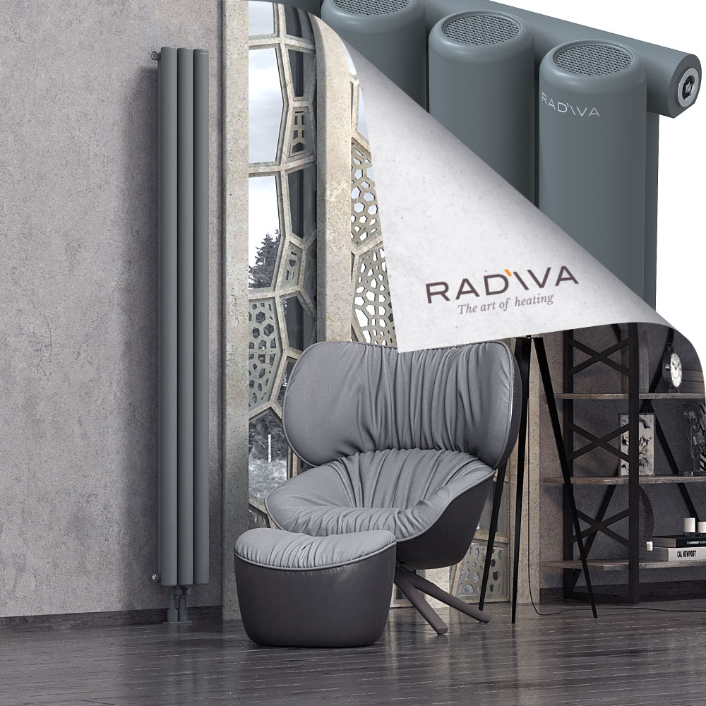 Mati Aluminium Radiator 2000x218 Anthracite - 2