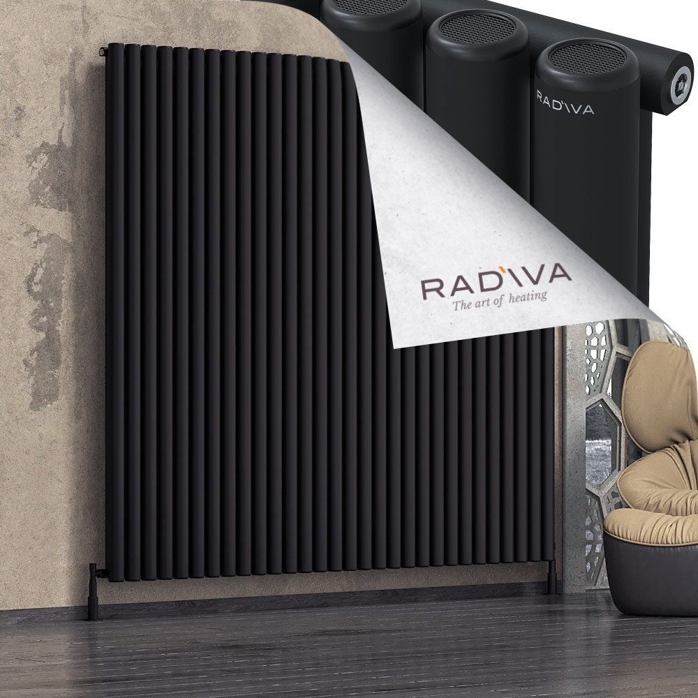 Mati Aluminium Radiator 2000x2216 Black - 1