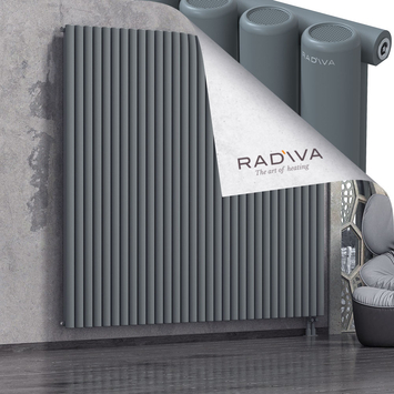 Mati Aluminium Radiator 2000x2290 Anthracite Bottom Right 50mm