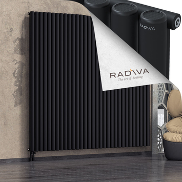 Mati Aluminium Radiator 2000x2290 Black Bottom Left 50mm