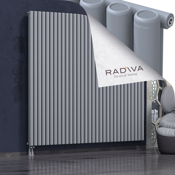 Mati Aluminium Radiator 2000x2290 Grey Bottom Left 50mm