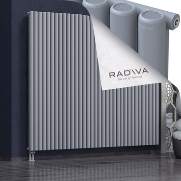 Mati Aluminium Radiator 2000x2512 Grey Bottom Left 50mm