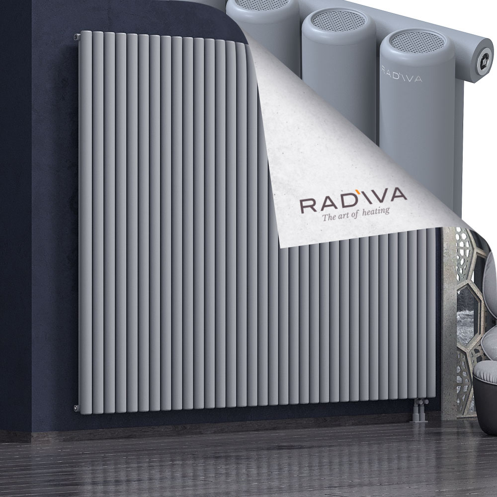 Mati Aluminium Radiator 2000x2512 Grey - 4
