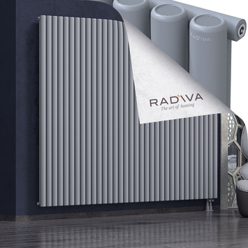 Mati Aluminium Radiator 2000x2512 Grey Bottom Right 50mm