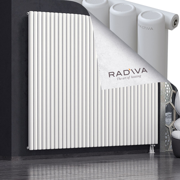 Mati Aluminium Radiator 2000x2512 White Bottom Right 50mm