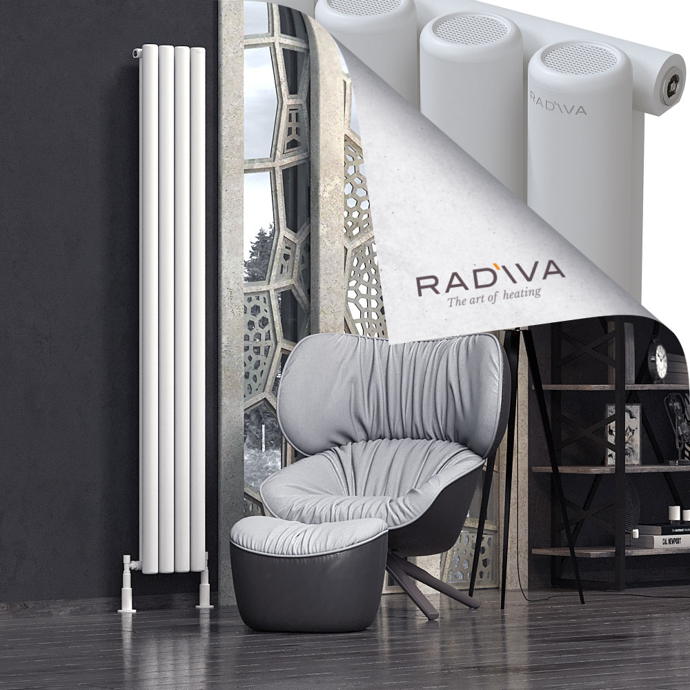 Mati Aluminium Radiator 2000x292 White - 1