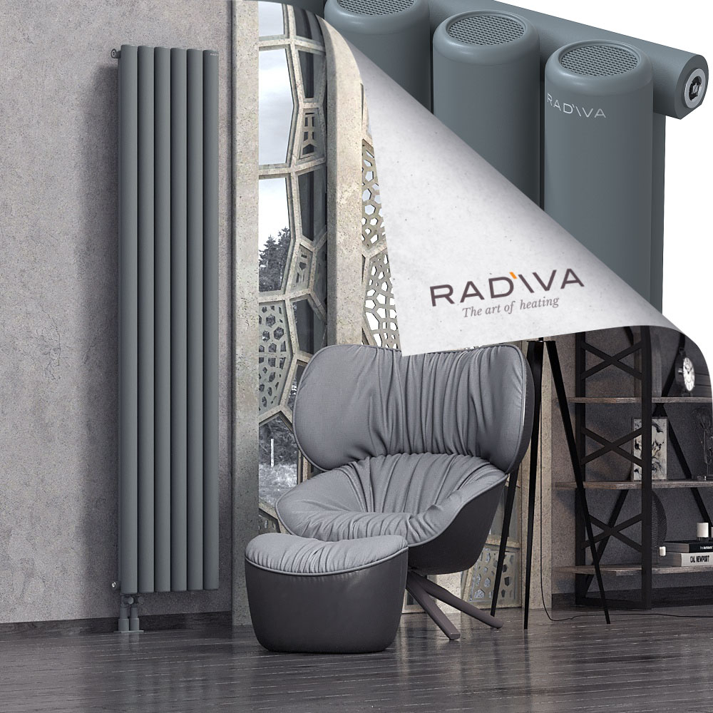 Mati Aluminium Radiator 2000x440 Anthracite - 3