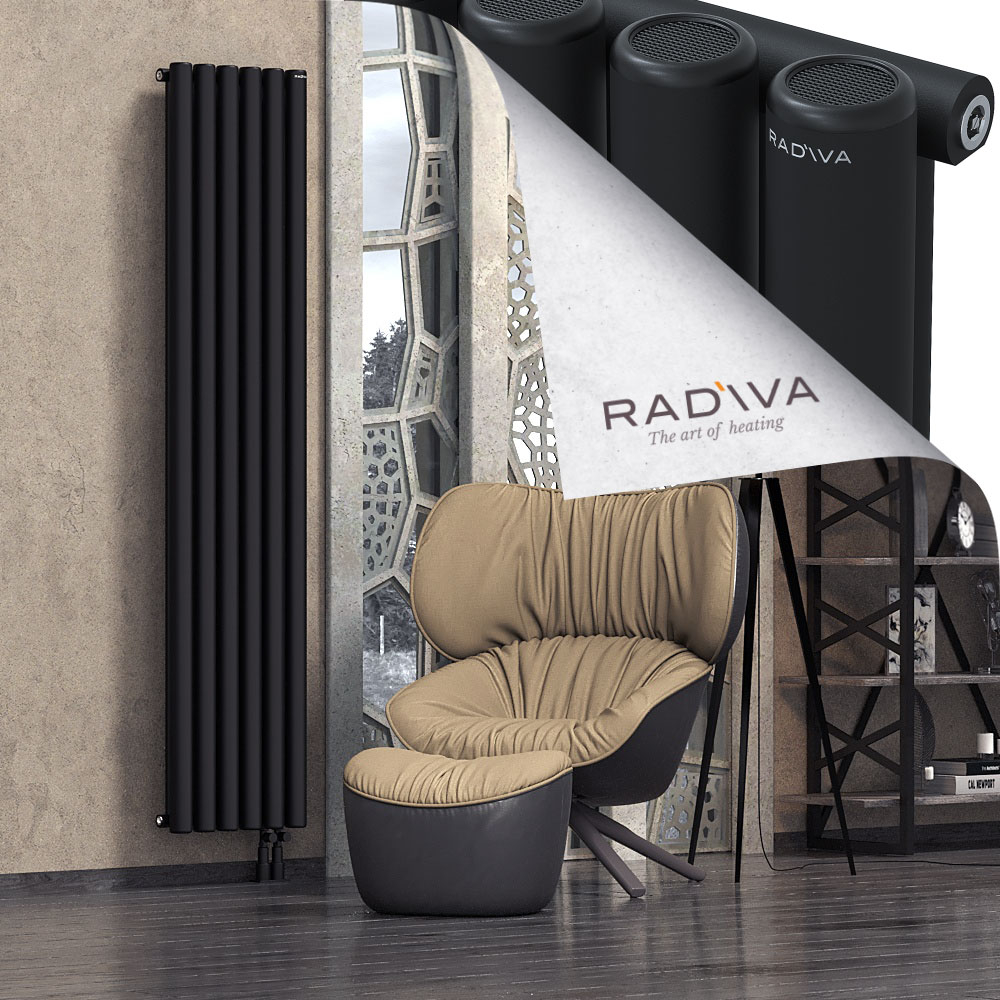 Mati Aluminium Radiator 2000x440 Black - 4