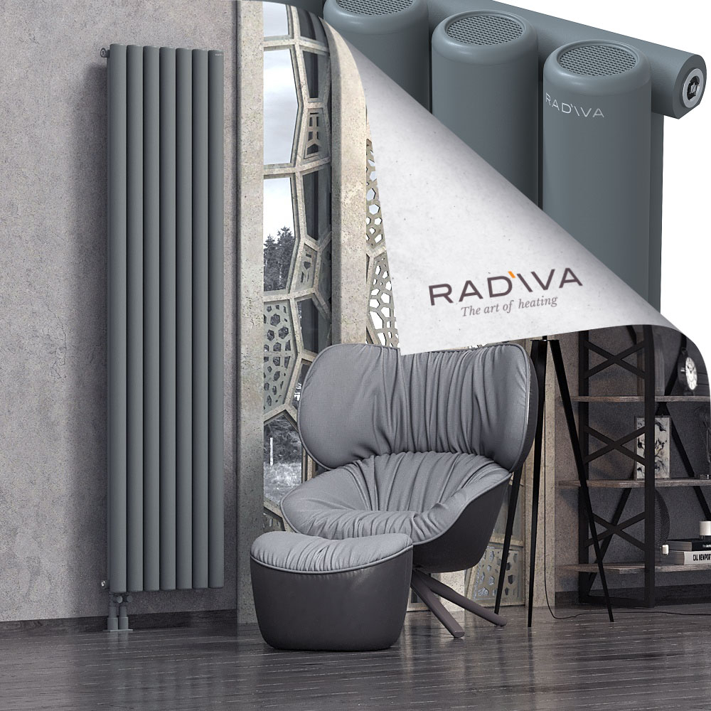 Mati Aluminium Radiator 2000x514 Anthracite - 3
