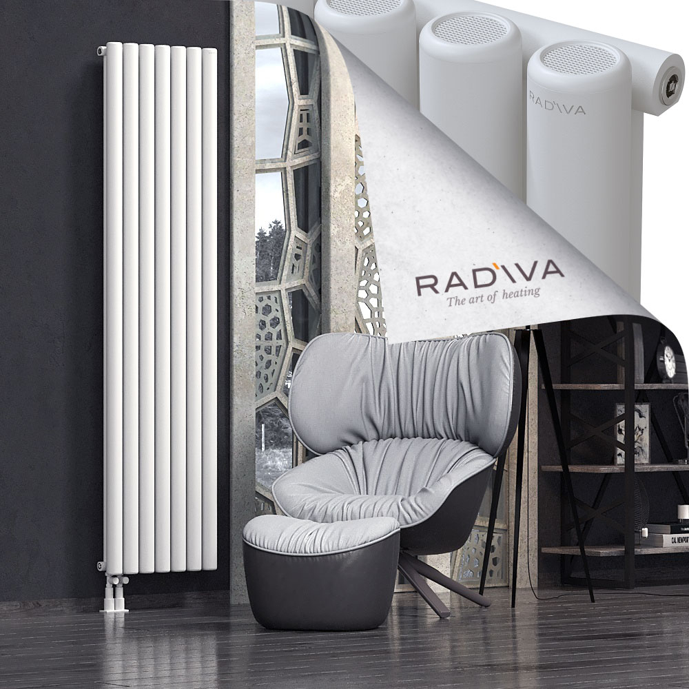 Mati Aluminium Radiator 2000x514 White - 3