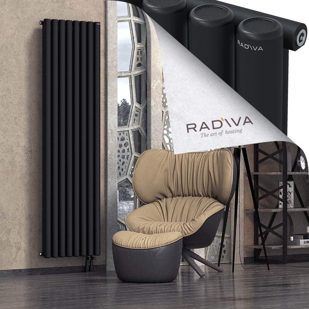 Mati Aluminium Radiator 2000x588 Black - 4