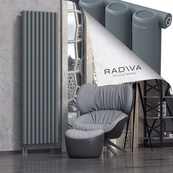 Mati Aluminium Radiator 2000x662 Anthracite Bottom Left 50mm