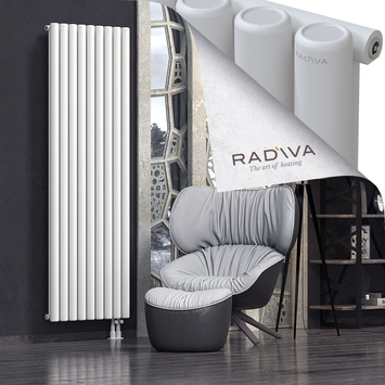 Mati Aluminium Radiator 2000x662 White Bottom Right 50mm