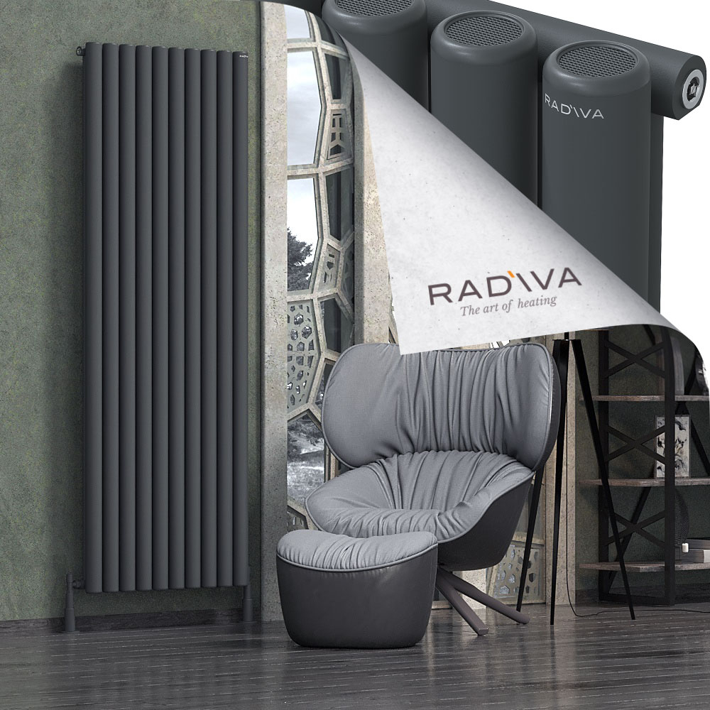 Mati Aluminium Radiator 2000x736 Dark Anthracite - 1