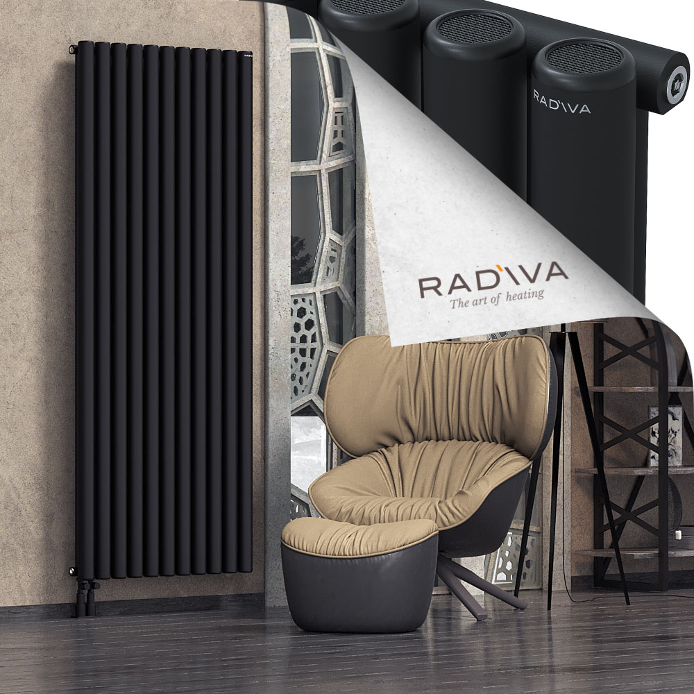 Mati Aluminium Radiator 2000x810 Black - 3