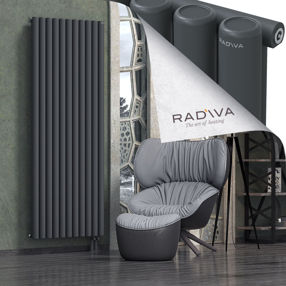 Mati Aluminium Radiator 2000x810 Dark Anthracite - 4