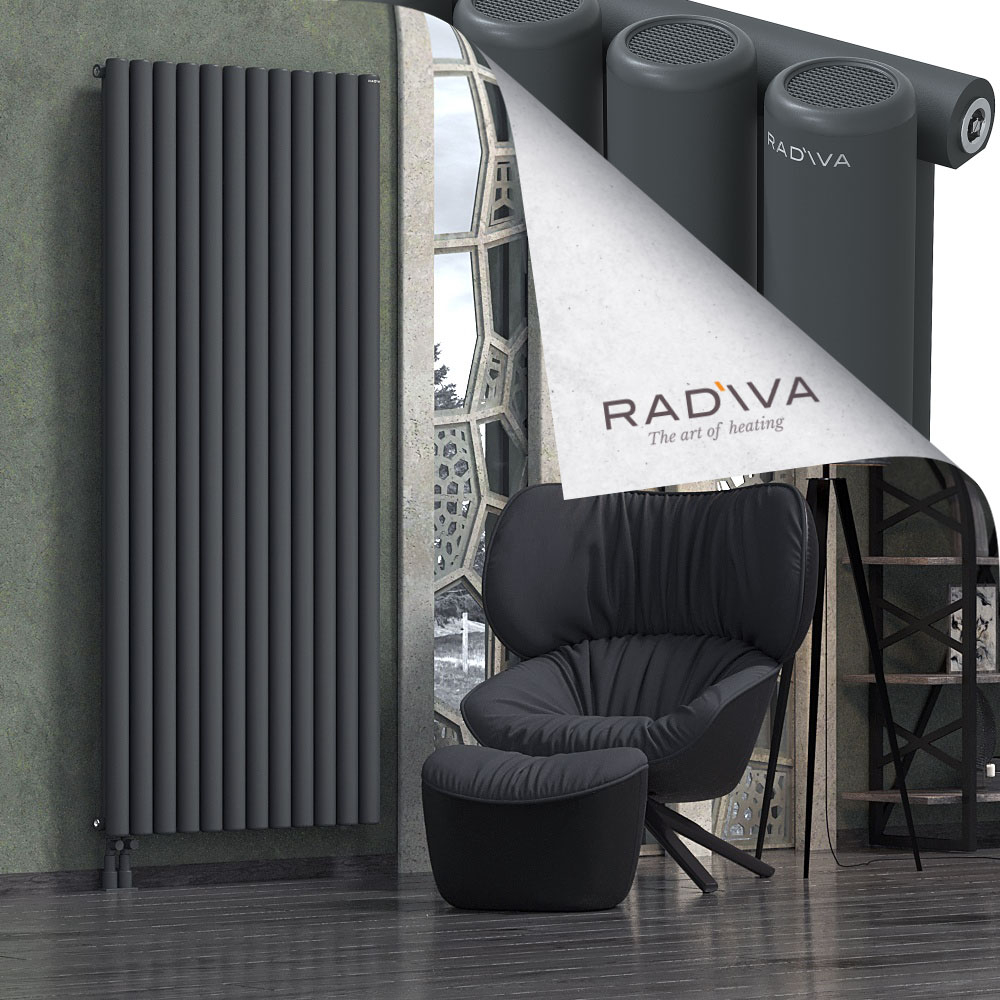 Mati Aluminium Radiator 2000x884 Dark Anthracite - 3