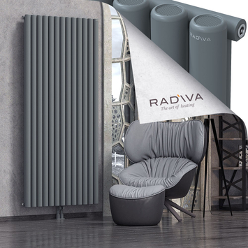 Mati Aluminium Radiator 2000x958 Anthracite Bottom Middle 50mm