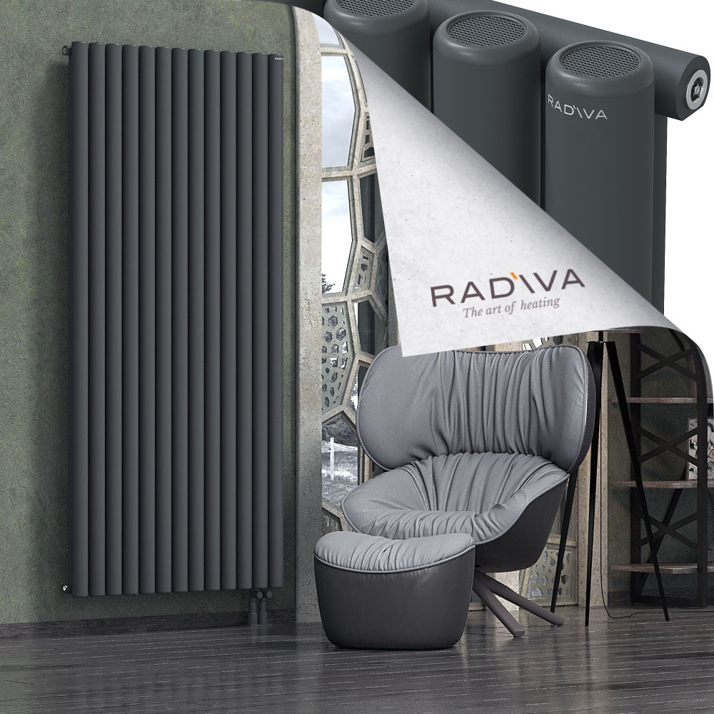 Mati Aluminium Radiator 2000x958 Dark Anthracite - 4