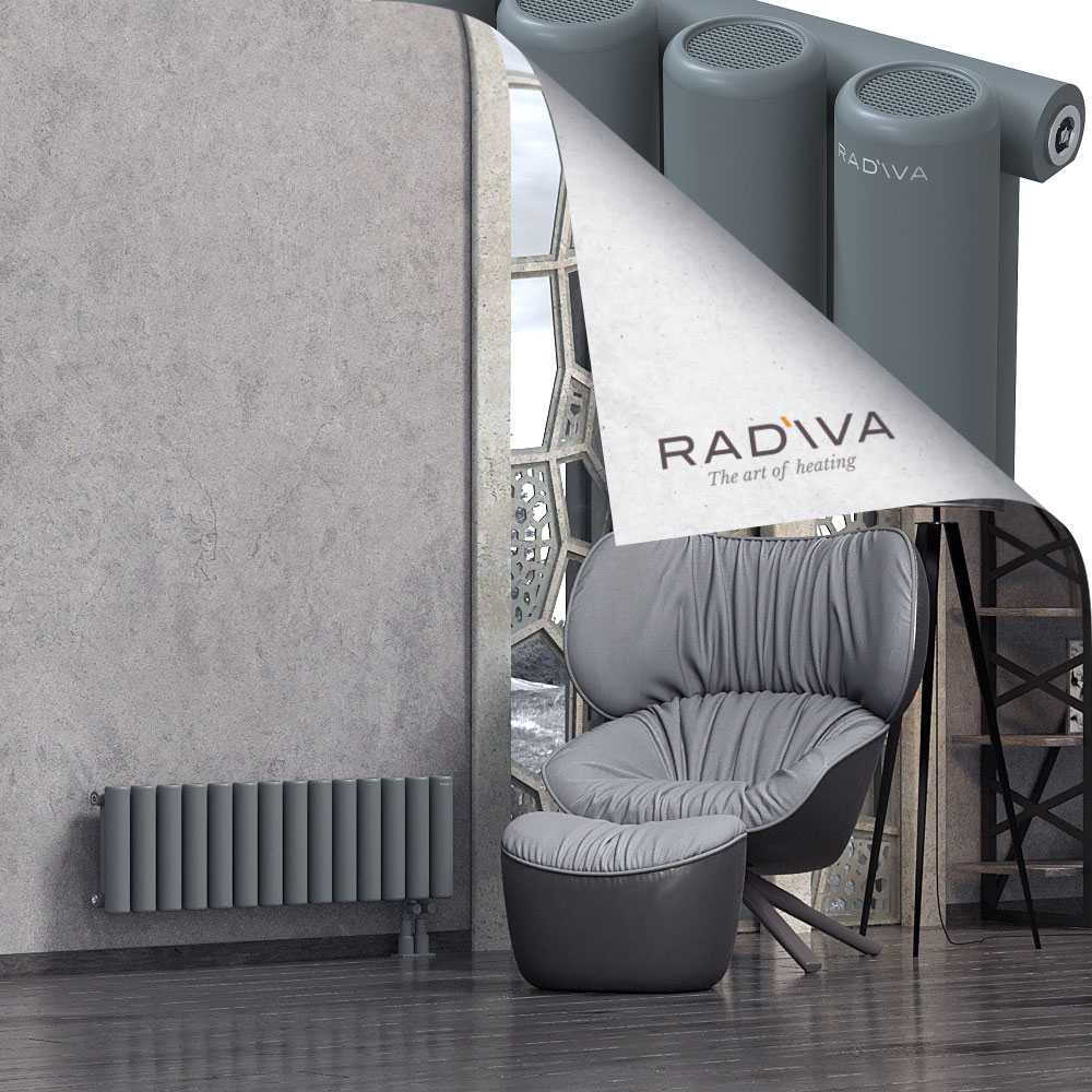 Mati Aluminium Radiator 300x1032 Anthracite - 4